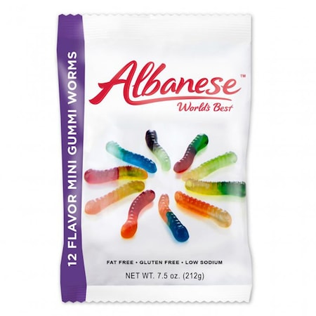 Albanese Worlds Best Albanese Assorted Gummi Candy 7.5 oz 53350